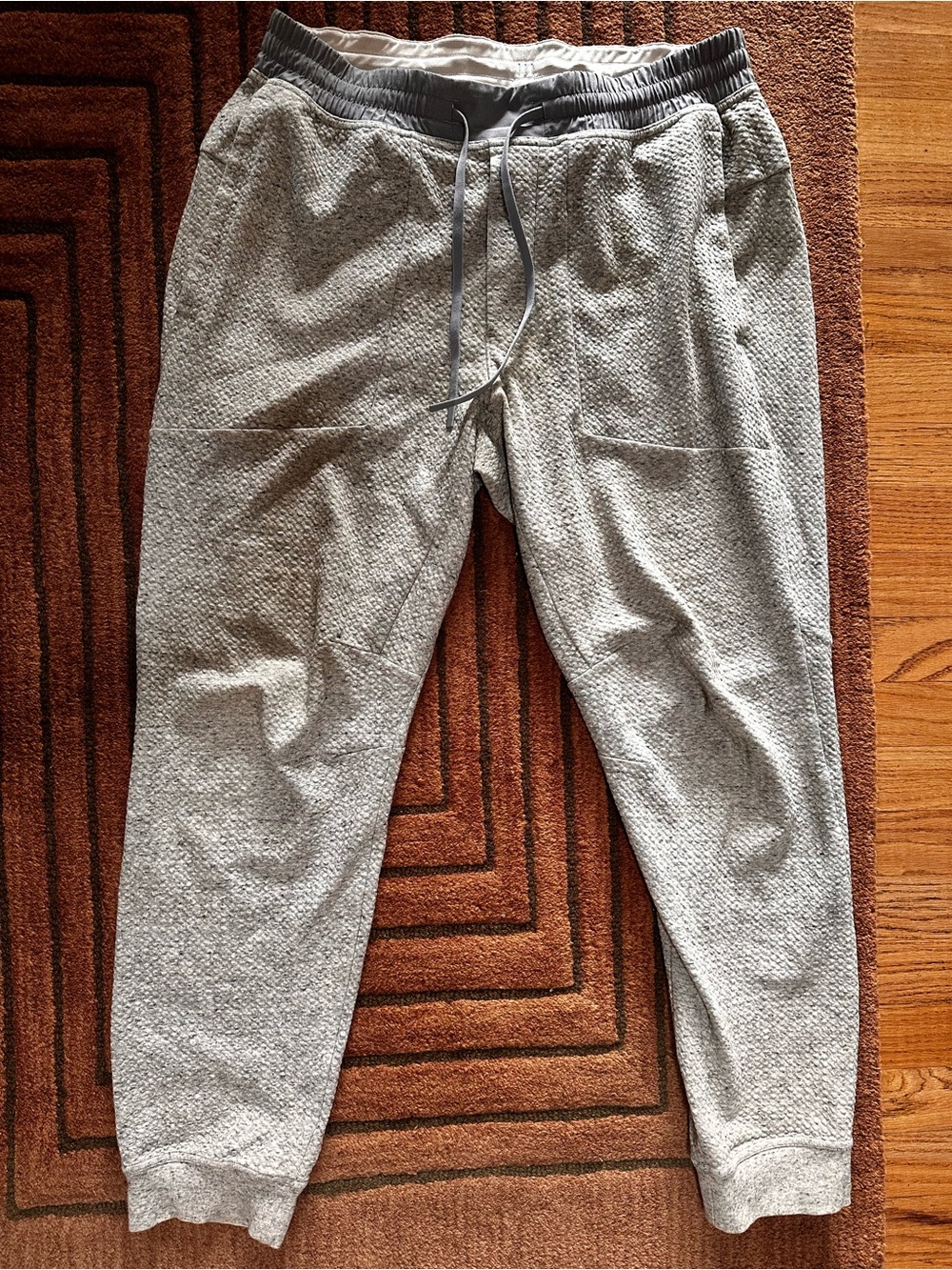lululemon athletica Light Gray Men's Knit Joggers
